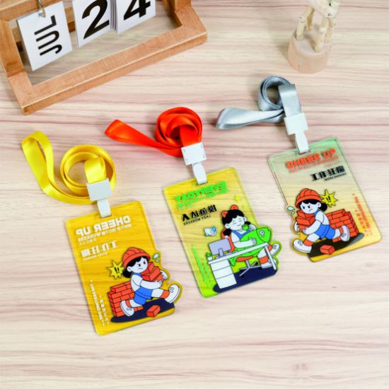 图片 亚克力工作证